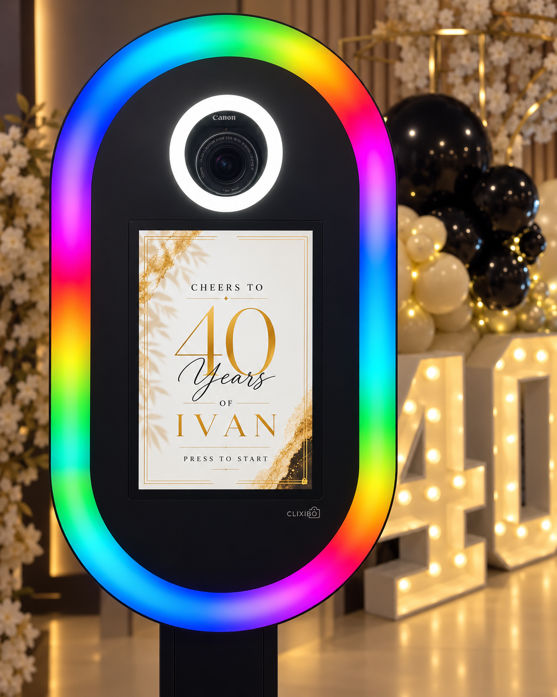     Luxe Photobooth huren voor bruiloft, feest & event